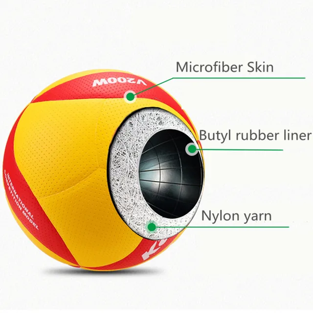 Official Size 5 Volleyball Ball for Outdoor and Indoor Training Competition Match Training PU Ball Beach Game Ball 4