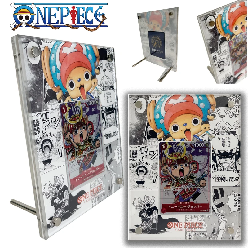 One Piece Card Bricks Perona Opcg Eb01 Chopper Zoro Boy Anime Collectible Card Display Frame Regali Di Compleanno Di Natale