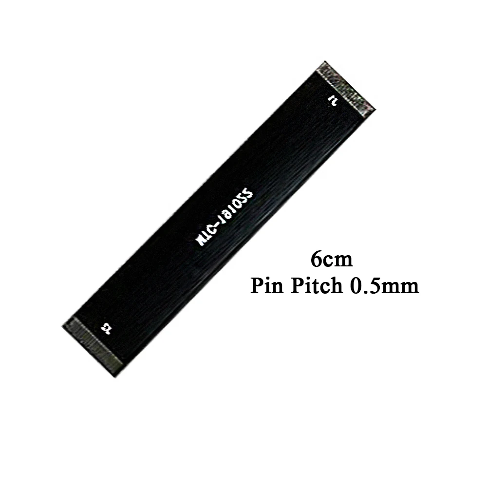 FPC Ribbon Flexible Flat Cable Coaxial Cable 24 Pin Pitch 0.5MM Wire Length 6/10/20/25CM For MateCam X7/X9