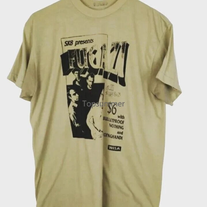 

Vintage 90S Fugazi Promo Tour Tshirt