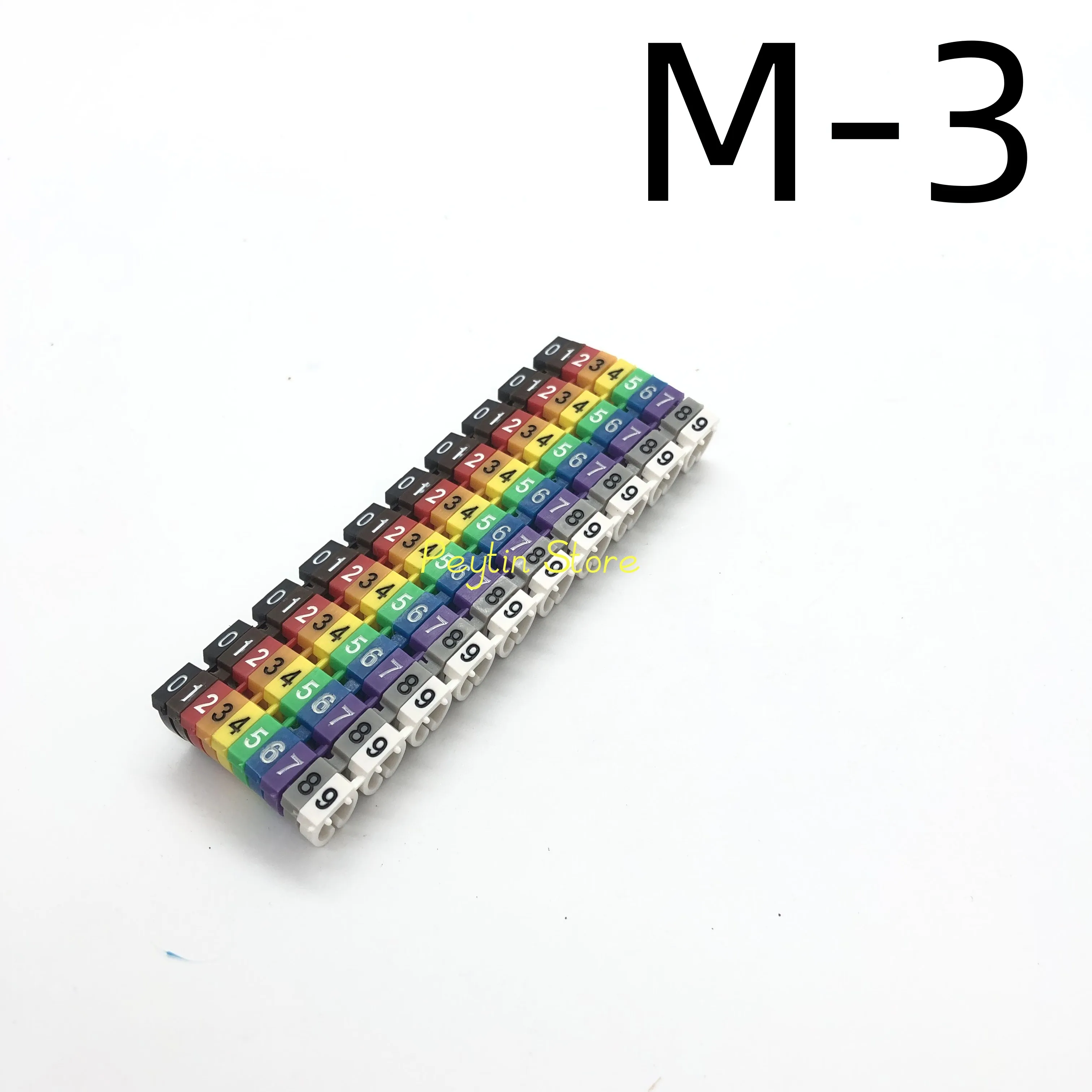 Freeshipping 0.5mm2-6mm2 M0 M1 M2 M3 Arabic Numerals M Type CAT 6 Clip  Network