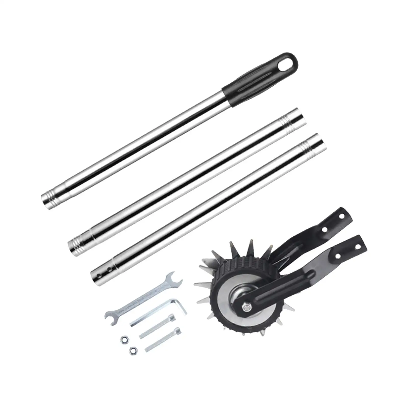 Lawn Edger Tool ,Rotary Shear,Manual Grass Edger Wheel Rotary Edger for Park Garden Cable Burying Sidewalk Landscaping 2