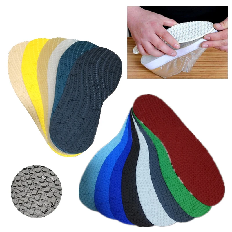 

Shoes Replacement Rubber Soles Shoe Protector Full Soles Shoes Pads Anti Slip Shoe Sole Men Repair Wear-Resistant Outsole