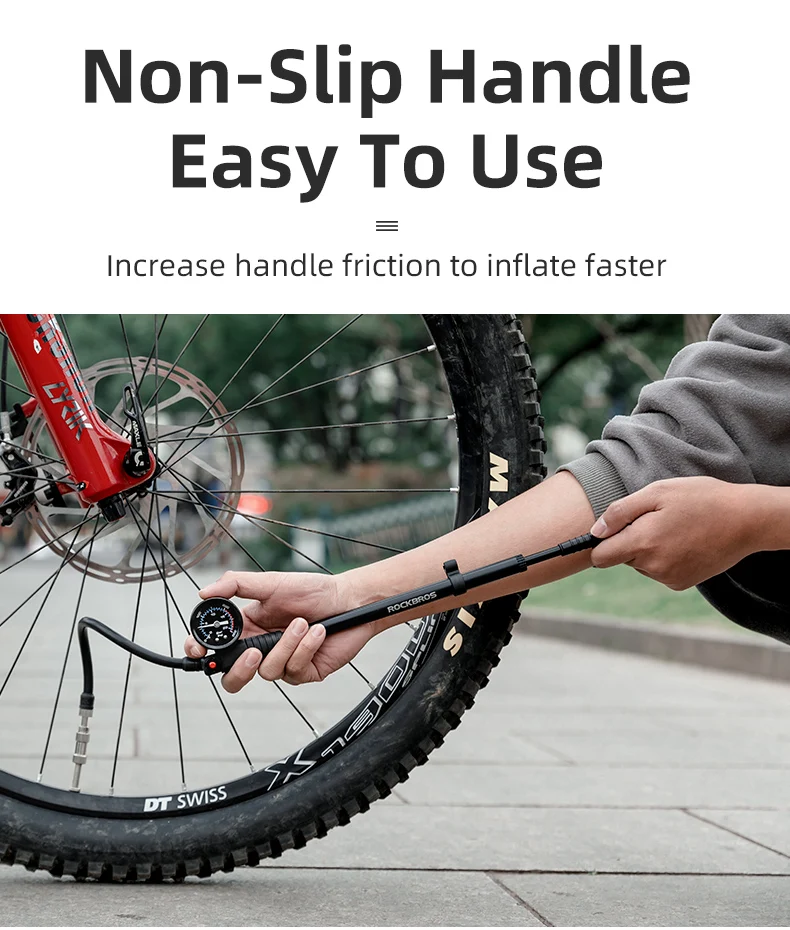 viacúčelová cyklistická pumpa