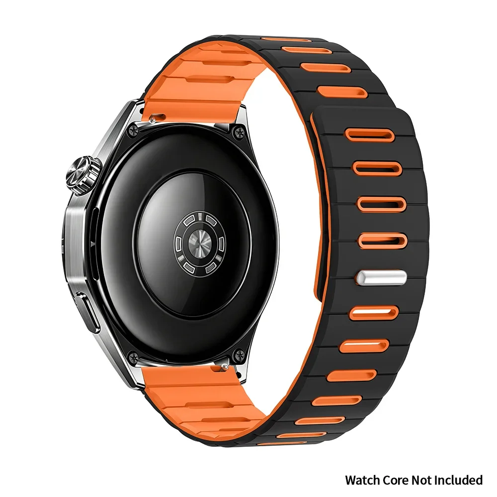 Premium 22mm Silicone Watch Bands - Versatile Universal Strap