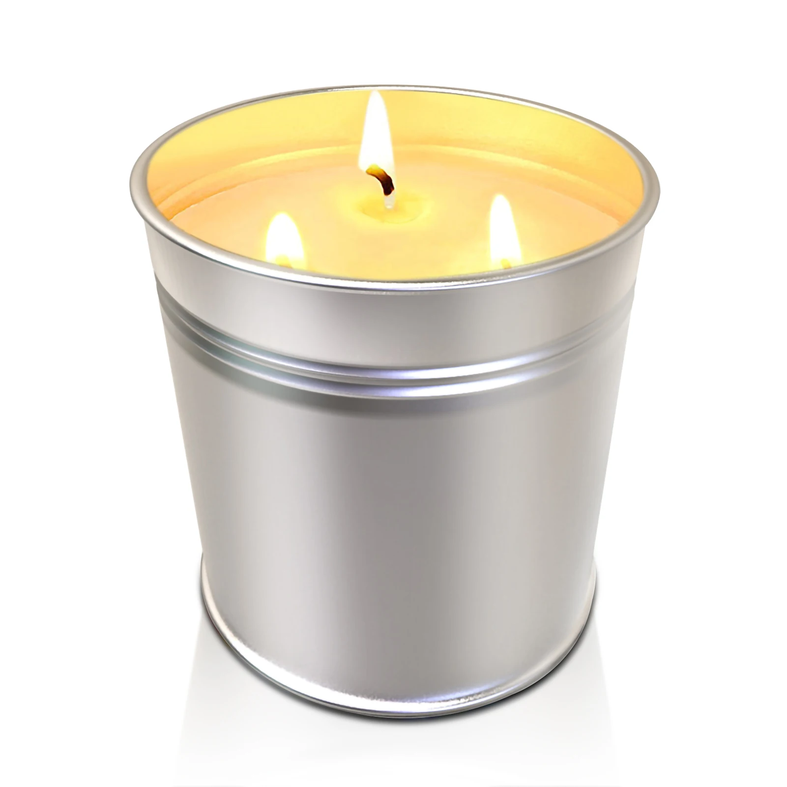 

3-Wick Citronella Candles Outdoor Natural Soy Wax Candle Summer Camping Candle Environment Friendly Soy Aromatic Candle