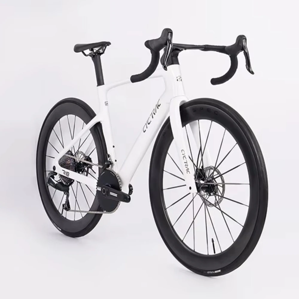 Vélo de route TWITTER R18 ultra-léger à transmission électronique EDS-GEX-13S 7,9-9 kg 105/RS-24S, transmission mécanique, freins à disque en fibre de carbone T1000 1 Vélo de route TWITTER R18 ultra-léger à transmission électronique EDS-GEX-13S 7,9-9 kg 105/RS-24S, transmission mécanique, freins à disque en fibre de carbone T1000 1