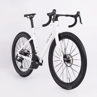 Vélo de route TWITTER R18 ultra-léger à transmission électronique EDS-GEX-13S 7,9-9 kg 105/RS-24S, transmission mécanique, freins à disque en fibre de carbone T1000 1