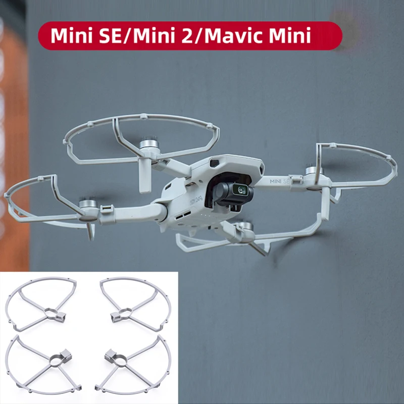 

Quick Release Propeller Guard For DJI Mavic Mini 2/Mini/Mini SE Drone Anti-collision Protector Bumper Cover Drone Accessories