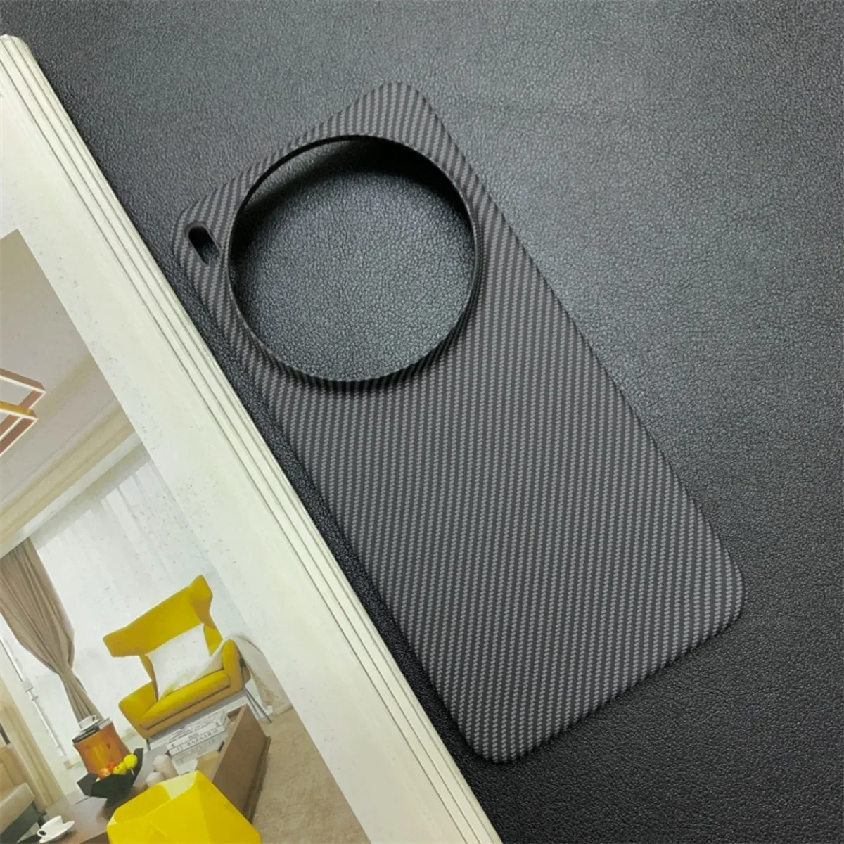 Luxury Carbon Fiber Texture Phone Case - Ultra Slim, Shockproof, Premium Back Cover