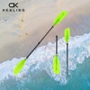 Transparent green Color Blade Kayak Paddle Surf Finberglass Shaft Oar for Canoe 2-Section Pad Inflatable Stand Up Paddle 1