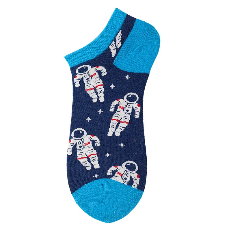 Colorful Cotton Novelty Socks - Funny Avocado and Animal Prints