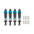 4pcs 70mm blue