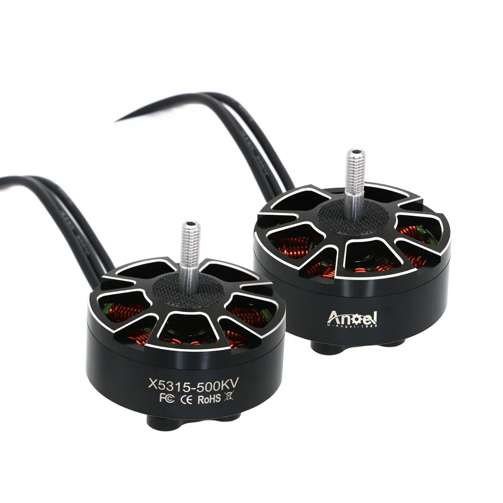 4pcs/lot UAngel X5315 5315 250KV / 340KV / 420KV 500KV 4-8S Brushless Motors for FPV Racing Drone and MultiRotor DIY Model