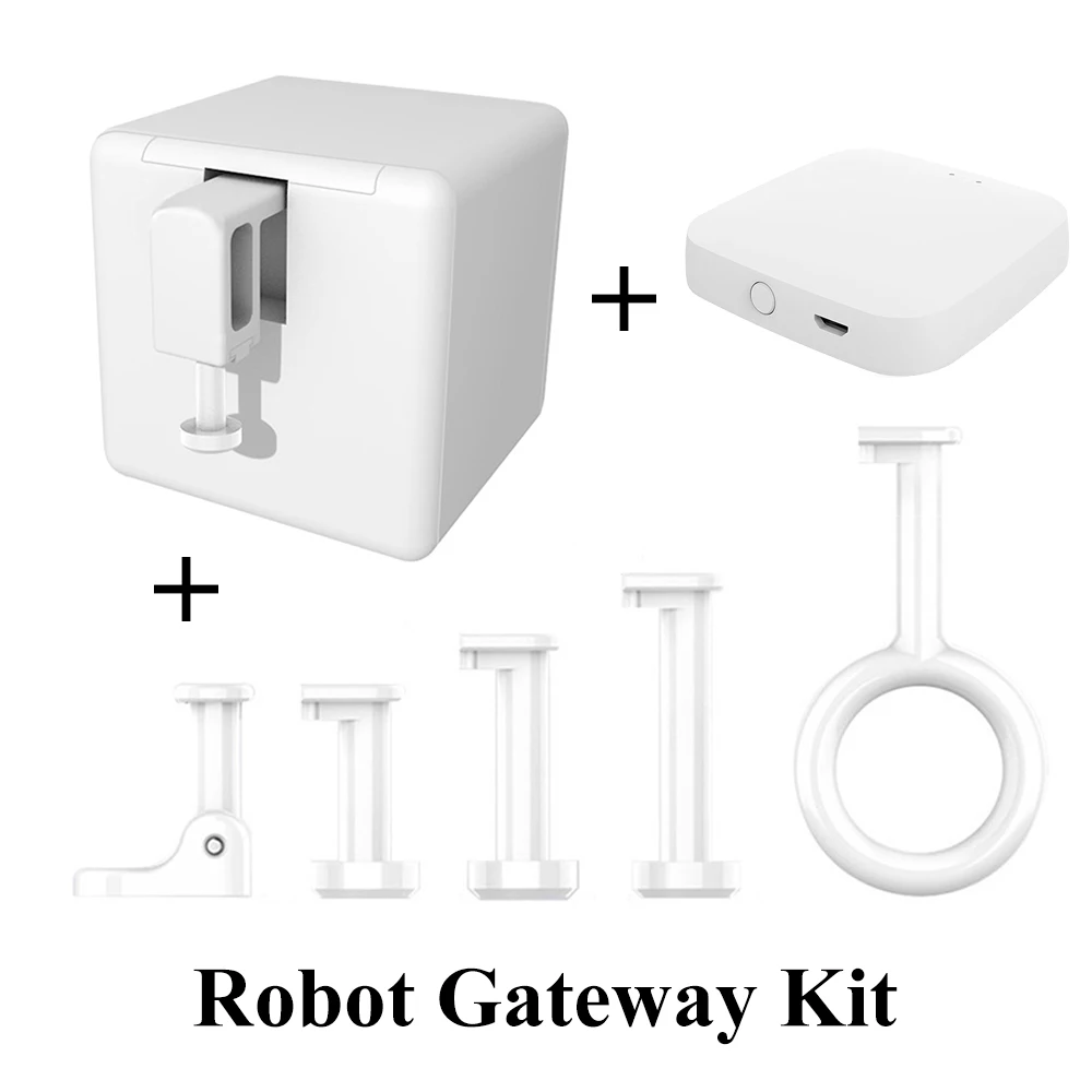 Tuya Bluetooth Smart Fingerbot Button Pusher Switch Gateway Kit Tuya/ Smart Life APP Remote Control Work With Google Assistant 