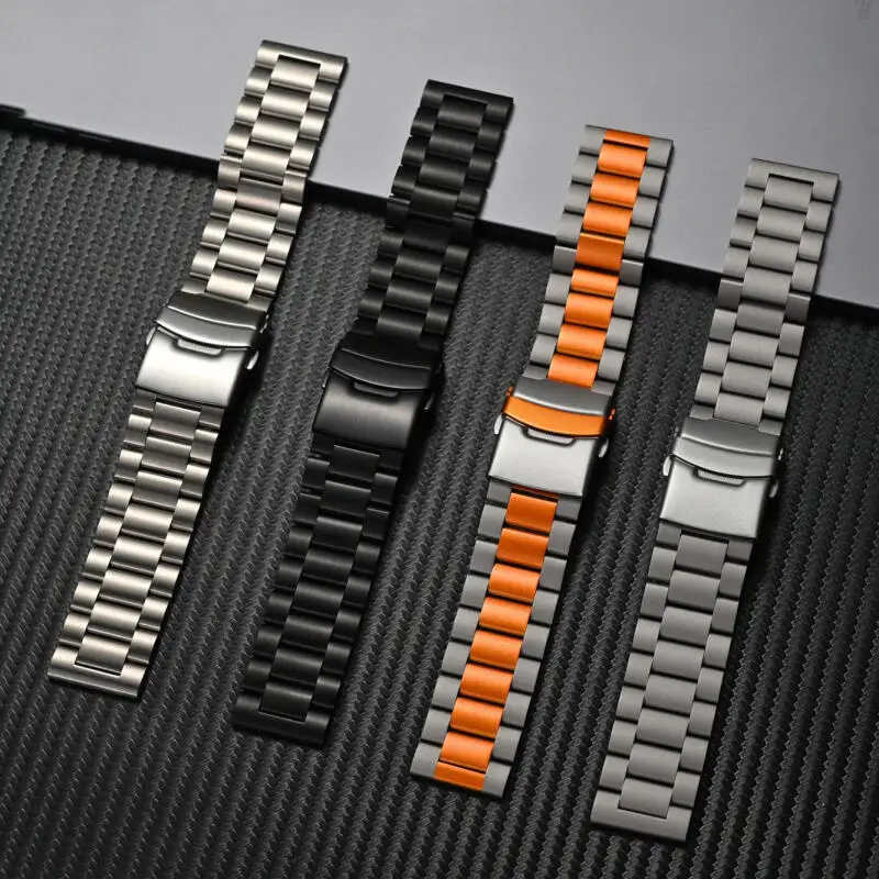 Luxury Stainless Steel Strap - Premium Metal Band