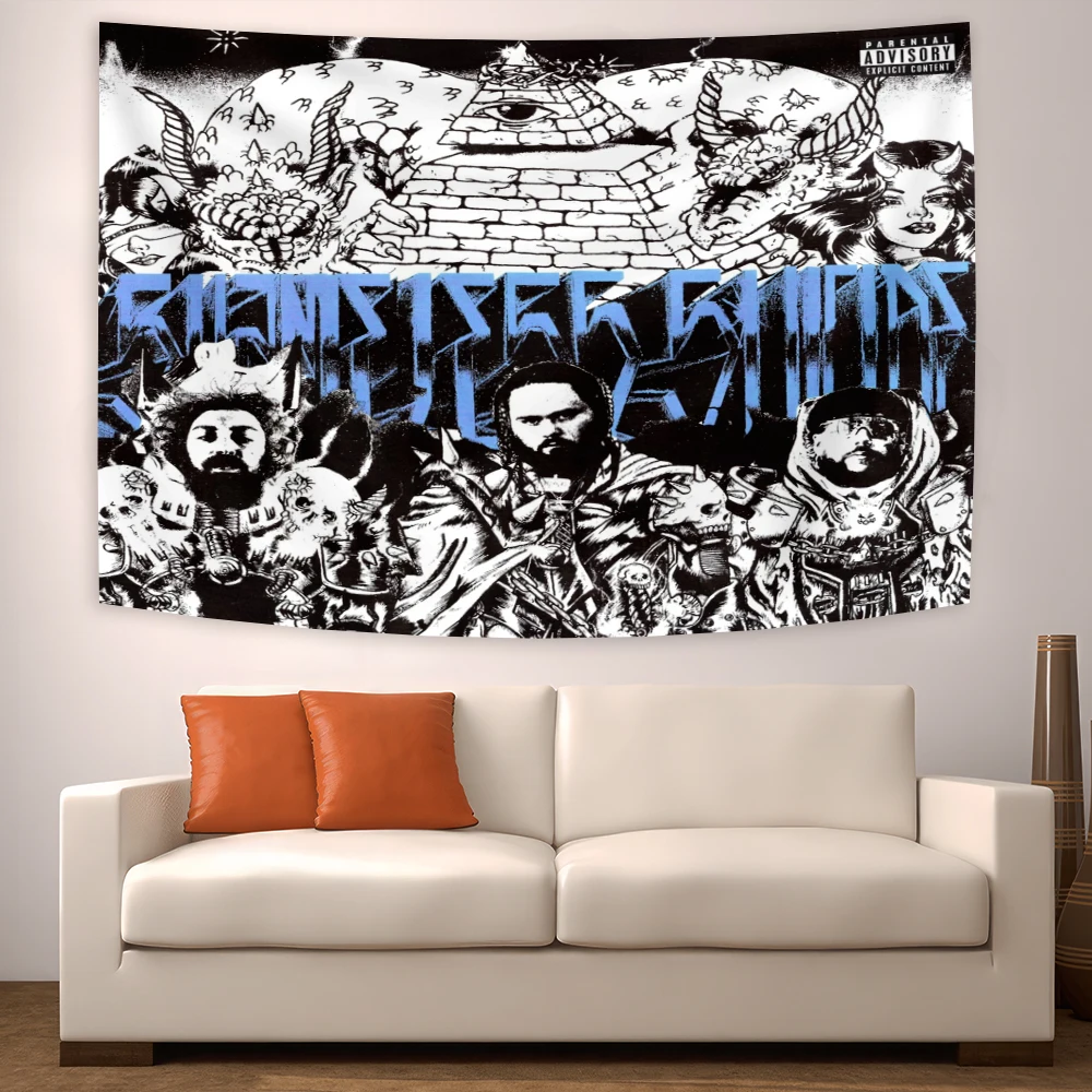 Suicides Funny Boys Band Tapestry 3&times;5FT for Bedroom and Party Decor