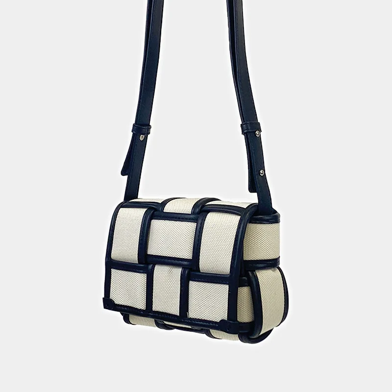 KK summer woven crossbody bag, women's multifunctional leisure bag, women's one shoulder crossbody bag