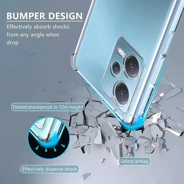Xiaomi Redmi Note Shockproof TPU Airbag Case 5