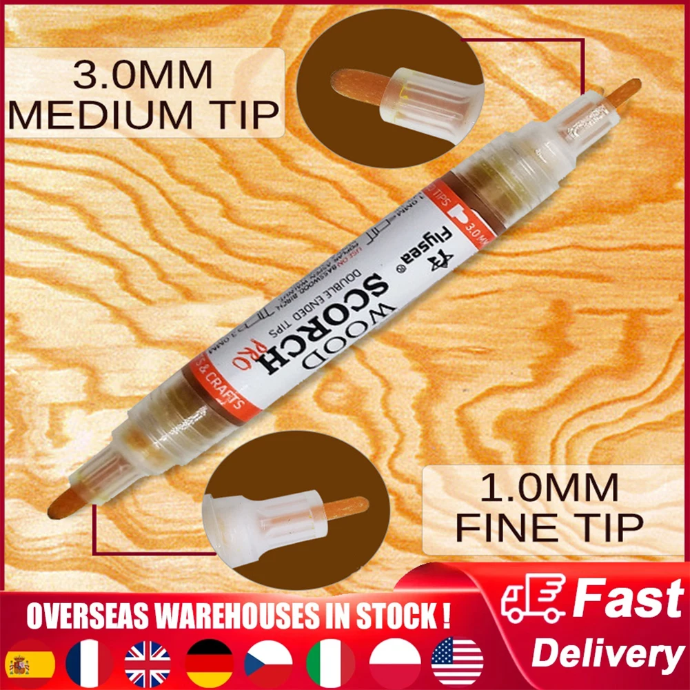 Scorch Marker Chemical Wood Burning Pen For Project Painting DIY Craft Project Woodworking Art Painting Marker Pen