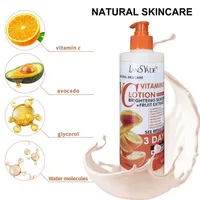 500ML Loción corporal hidratante con vitamina C, Crema Corporal nutritiva, reparadora, cuidado de la piel, suero abrillantador 3