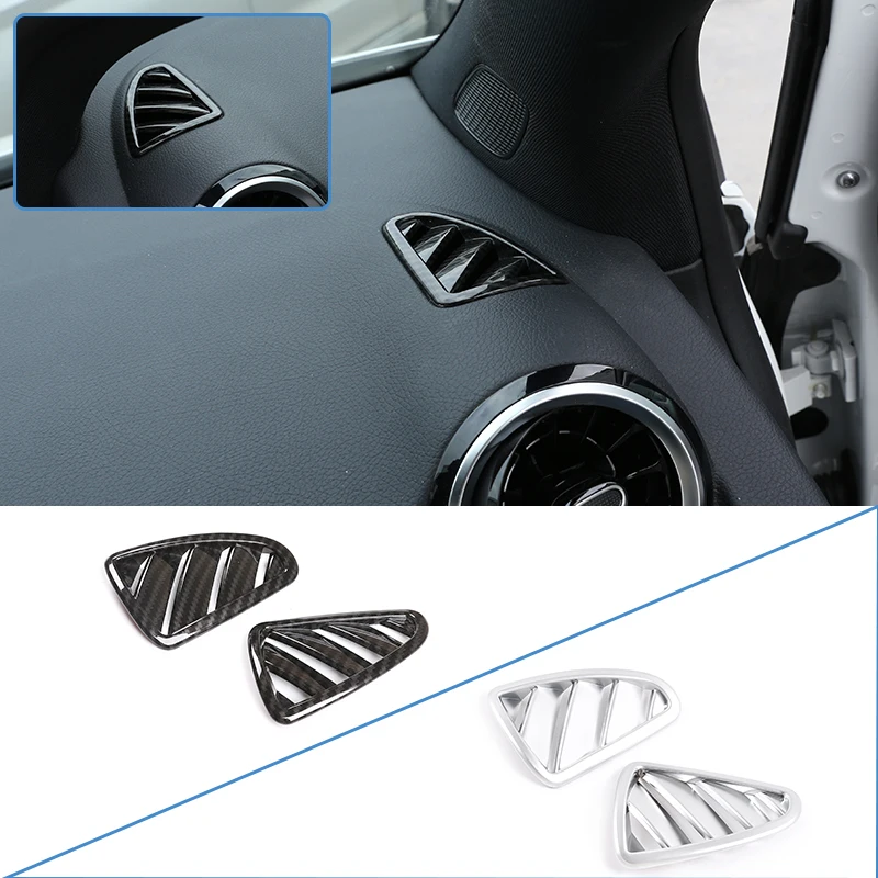

2 шт., декоративная рамка из углеродного волокна для Mercedes Benz B Class W247 2019-2020