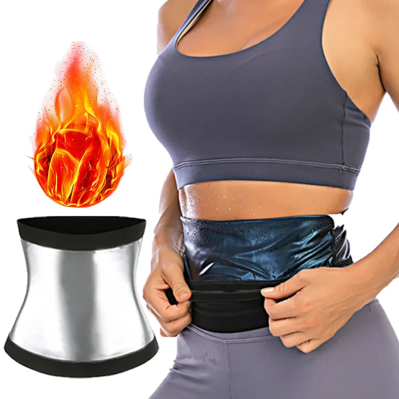 Women Waist Trainer Burst Sweat Corset Sauna Suit Slimming Belt Burning Fat Shaper Weight Loss Waist Training Belly Trimmer Best Sellers In Sports & Entertainment