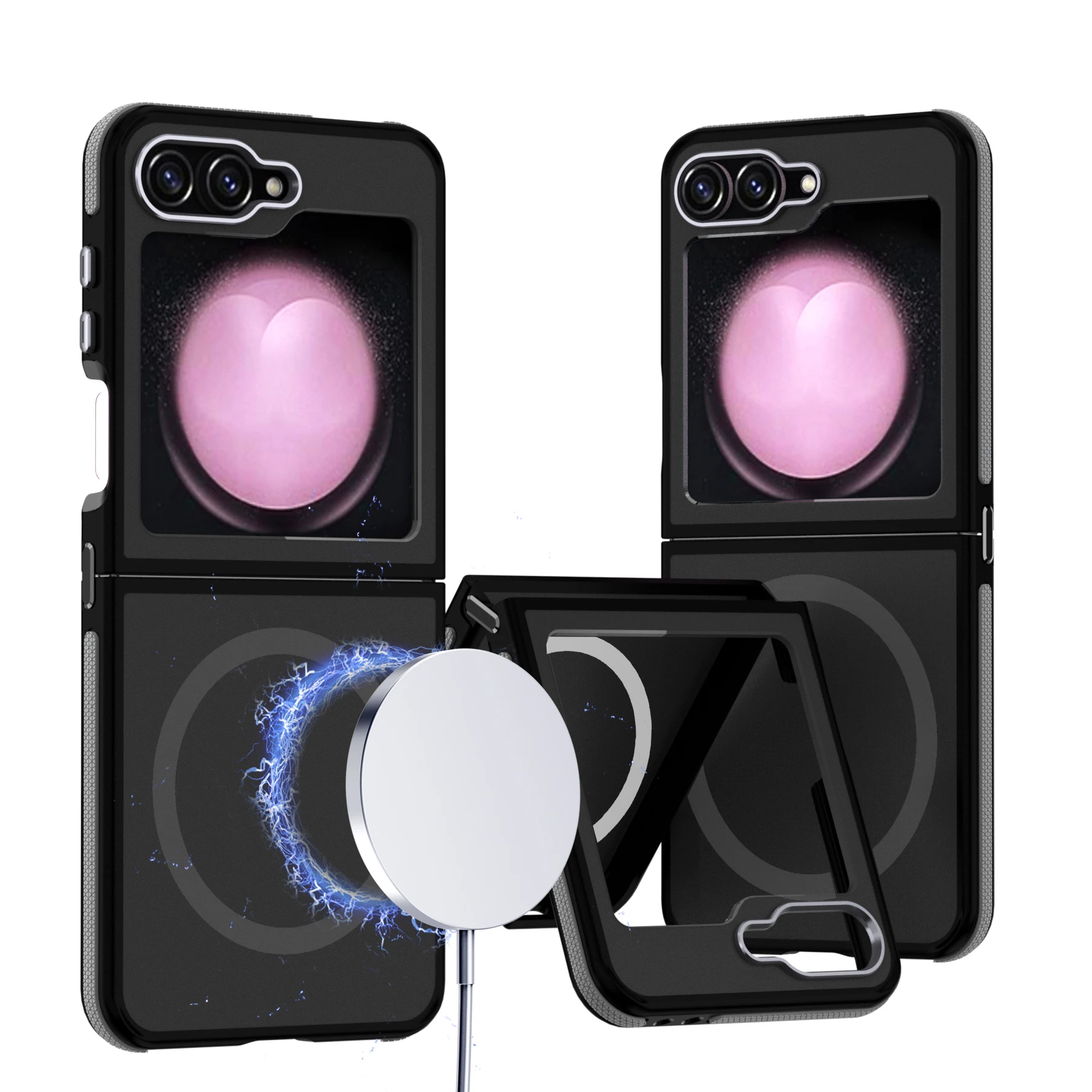 Business Matte Armor Case with MagSafe Wireless Charging Support - Durable and Stylish Protection