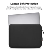 HAWEEL 11 13 15 16 inch Laptop Sleeve Case Notebook Case Tablet Sleeve Zipper Carrying Bag For Macbook Air Pro Pouch Skin Cover - Image 4