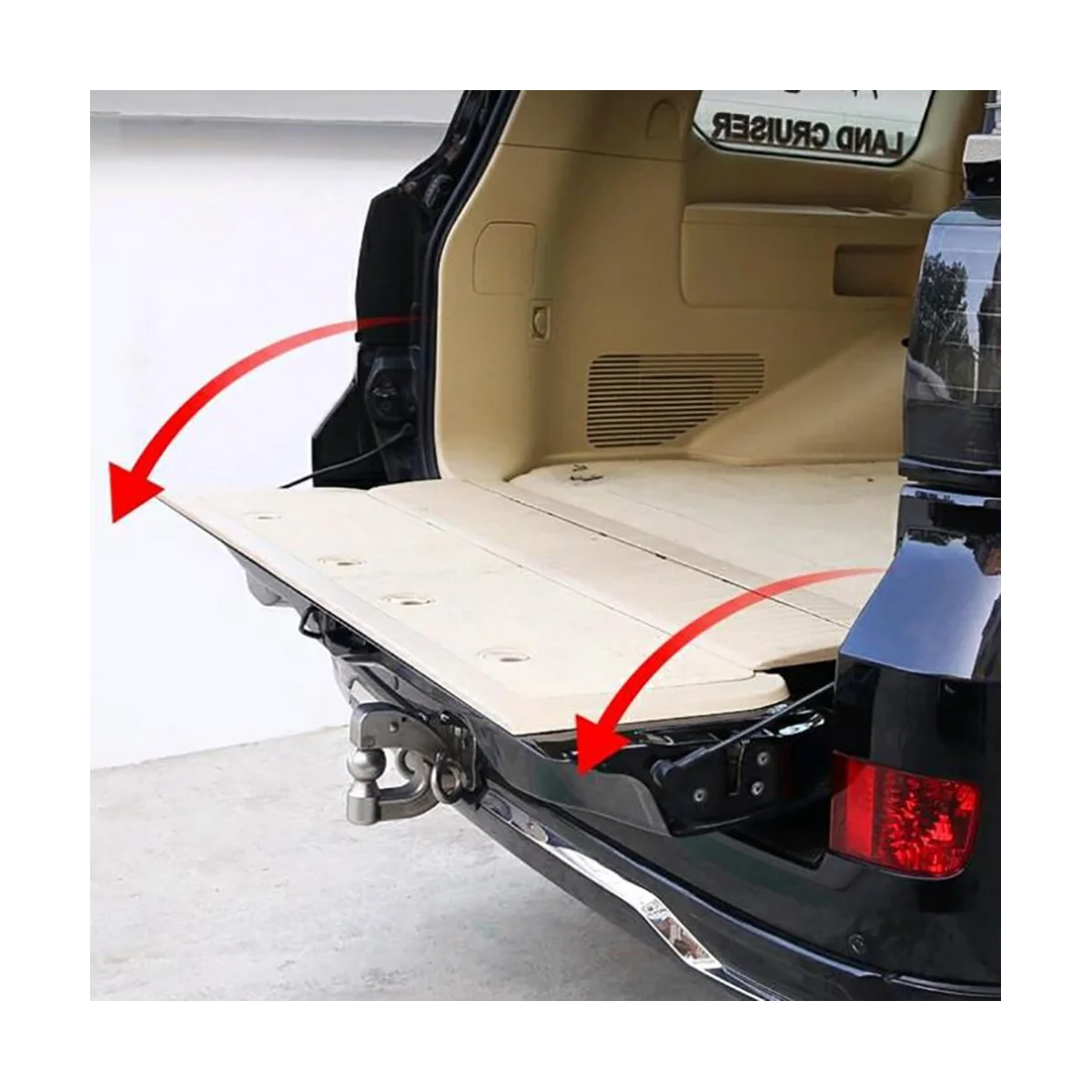 

Car Tailgate Damper Tailgate Trunk Spring Booster Buffer for Toyota Land Cruiser LC200 2008-2021 LEXUS LX570 2015-2020