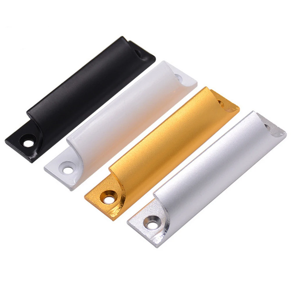 Door Handle Push-pull Balcony Handle Aluminum Screen Window Pulls Knob Door Wardrobe Auxiliary Device door handles