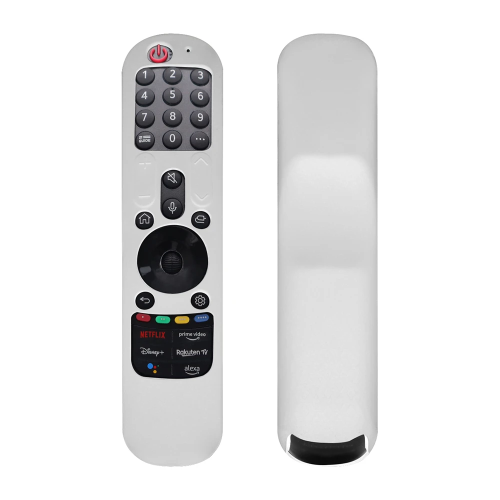 Silicone Remote Case Silicone Remote Cover Silicone Remote Sleeve Remote Controller Cover Silicone Case Protector Silicone Waterproof Case for AN-MR21GC MR21N/21GA for Magic Remote Control Case Sleeve Holder Protector Skin
