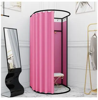 

Clothing store mobile fitting room portable simple changing room
