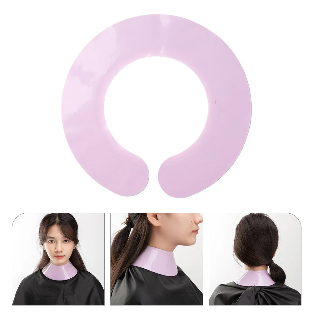 

Scarf Mens Overalls Hair Dye Cape Tool Barber Neck Strip Hairdresser Silica Gel Silicone Men's Strips for Cutting
