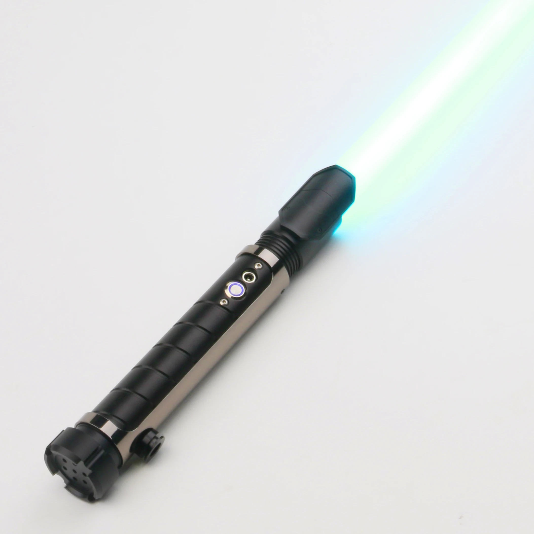 TXQSABER T-shield Lightsaber Metal Handle for Heavy Dueling 16 sets Soundfonts with Music Light Effective Change Laser Sword