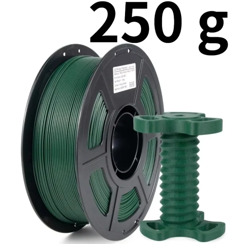 Premium Carbon Fiber Infused PETG Filament – Durable, Heat-Resistant, Superior Adhesion, 1kg/250g