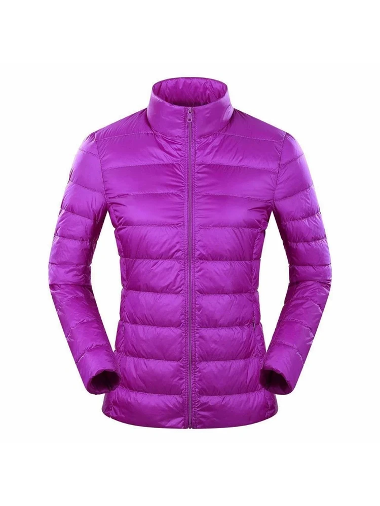 Women's lightweight jacket with down body MABS BLACK