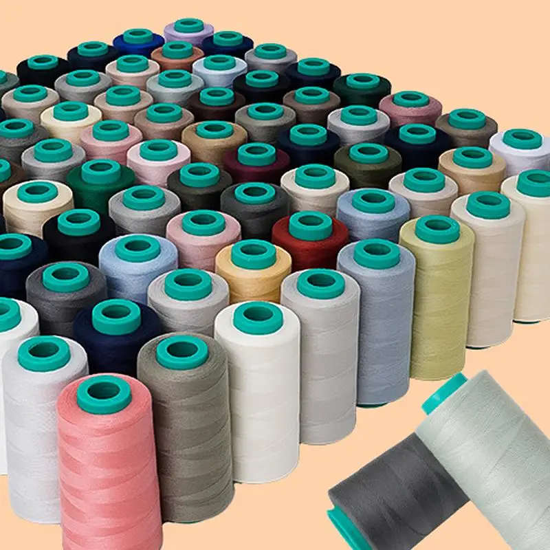 Description Picture 2 of item3000 Yards Sewing Thread 100% Polyester High Speed Professional Thread Embroidery Sewing Machine Durable Threads Universal