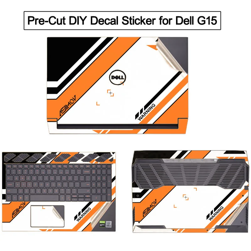 Pre-Cut-Printed-Vinyl-Laptop-Accessories-Decal-Sticker-Skin-Film-for ...