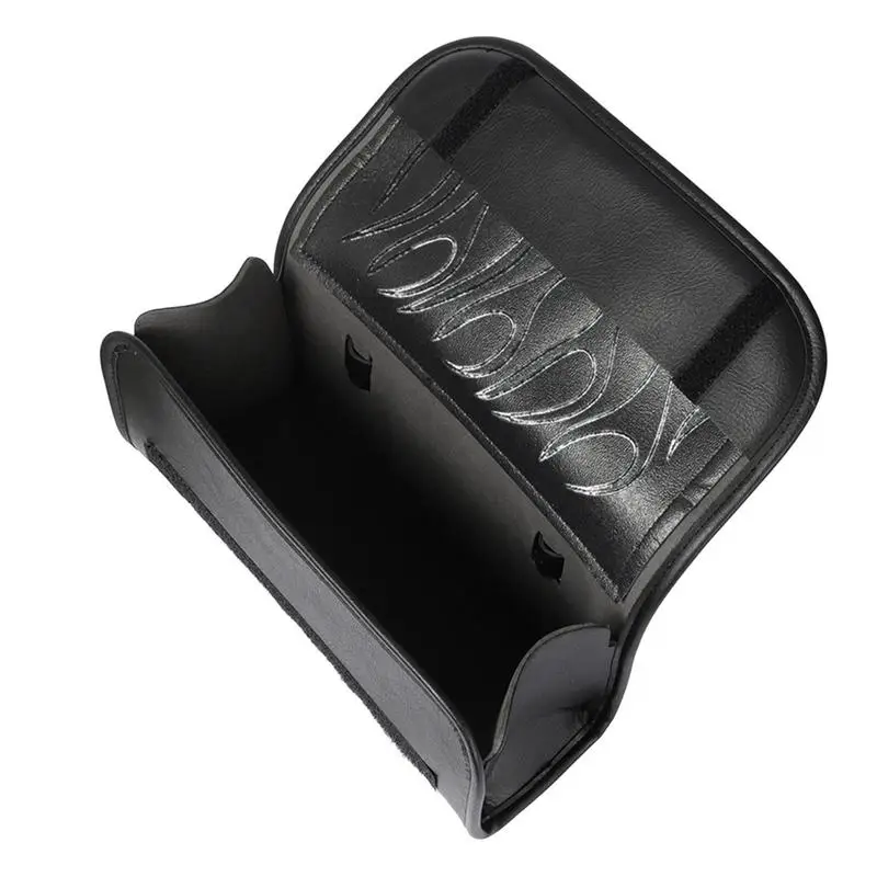 

Мотоциклетная кожа, стиль ретро, сумка для руля передней вилки мотоцикла, боковая сумка, сумки для сиденья, черная сумка для руля