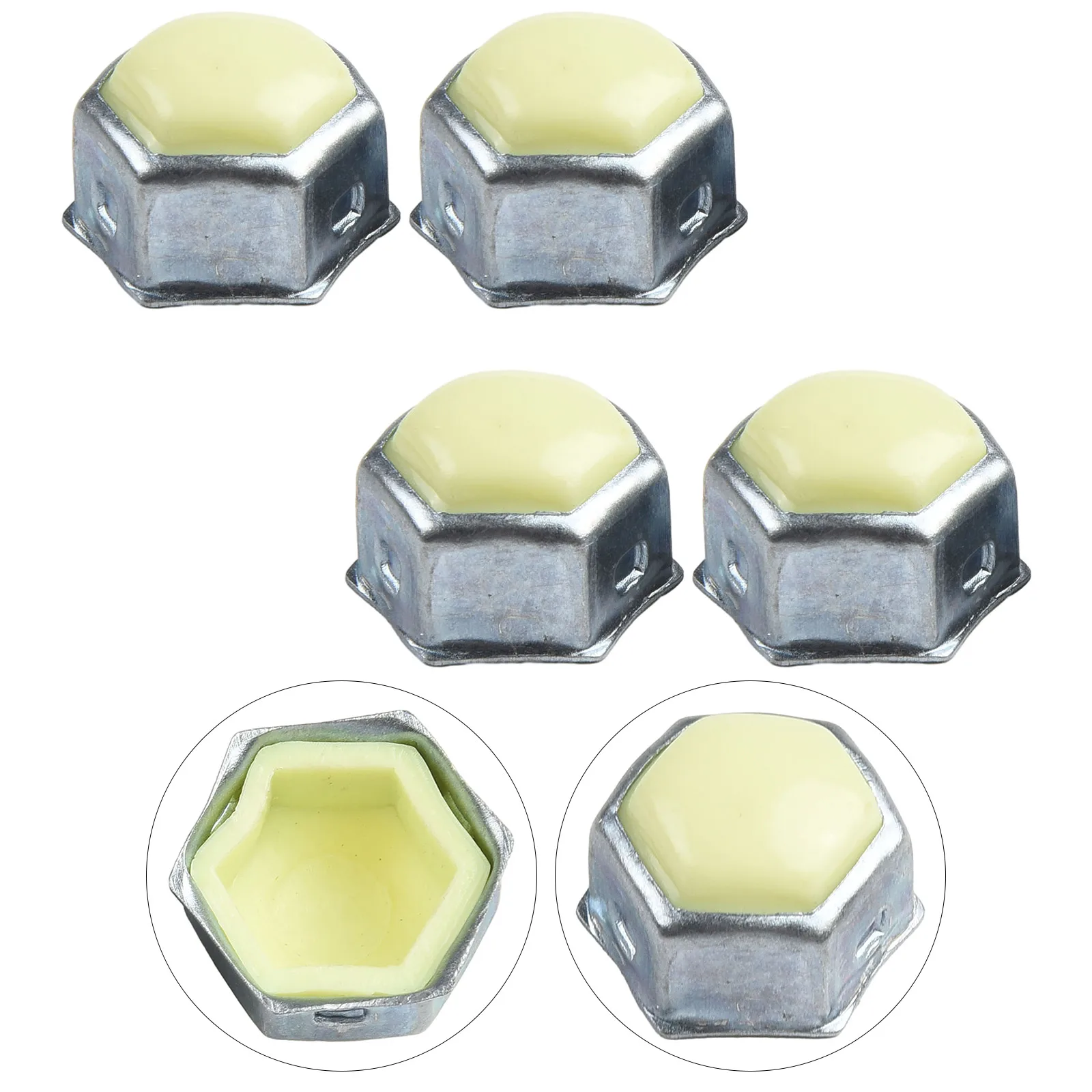 

Bolt Cap Steering Stop Nut 4pcs For Nissan Navara D22 Plastic For Nissan Navara D22 98-06 New Practical Durable