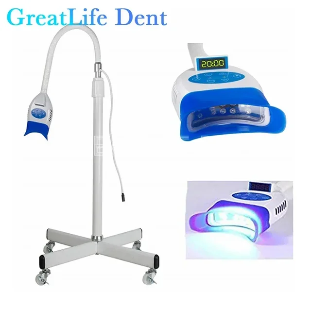 GreatLife For Dentistry Teeth Whitening Machine Teeth Whitener Light Professional Dental Tooth Whitening Instrument Led Lamp
