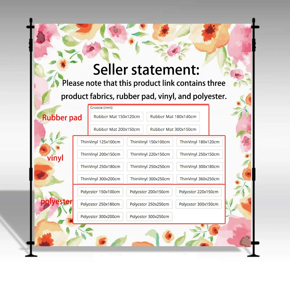 Rubber Mat Floor Newborn Photo Background Studio Vinyl Polyester Wooden Printed Vintage Baby Backdrop Anti-slip Child Birthday photo backdrop