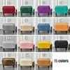American Style Footstool Cover  Rectangle Elastic Ottoman Cover High Quality Velvet Furniture Protector Footrest Slipcover 6