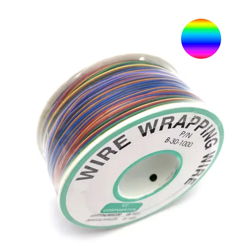 30AWG Tin Plated Copper Wire Wrapping Wire Cable Reel Electrical Soldering OK Wire 250m For LCD PCB Laptop Monitor image 15