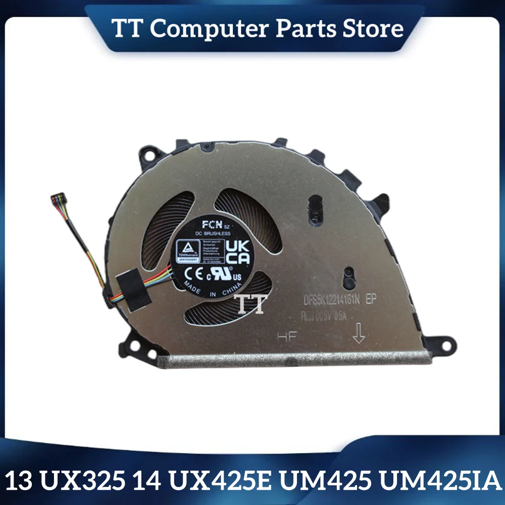 

TT FOR ASUS Zenbook 13 UX325 14 UX425E UM425 UM425IA UX425J UX325JA UM325S/UA Cooling FAN