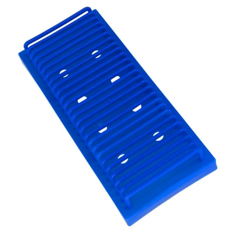 

Hot 3X Rectangle Type Slide Drain Rack Electrophoresis Gel Glass Plate Drying Holder School Education Laboratory Equipment