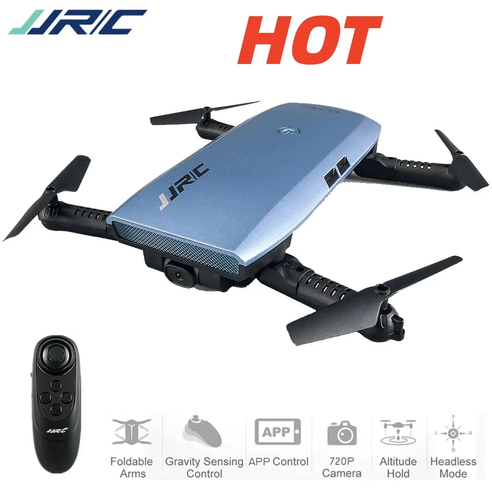 

New JJRC H47WH RC Single Hand Control Drone 720P HD Camera WIFI FPV Quad Rotorcraft Sensor Height Maintain 3D Rollover UAV Gift