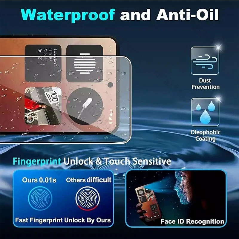 Ultra HD Clear Anti-Scratch Shockproof Explosion-Proof Tempered Glass Screen Protector