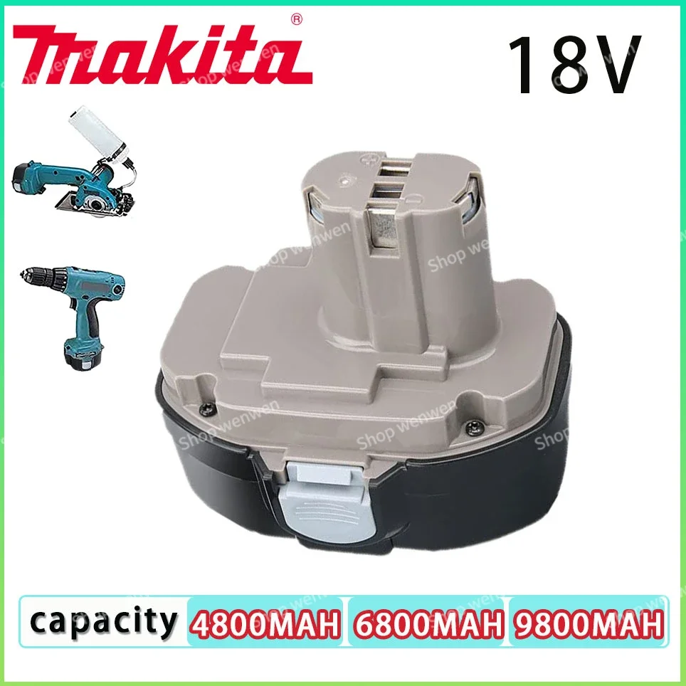 

Сменный никель-металлогидридный аккумулятор Makita 18 в, 4800 мАч/6800 мАч/9800 мАч, 18 в PA18 1822 1823 1833 1834 1835F 1835-1 192828-9